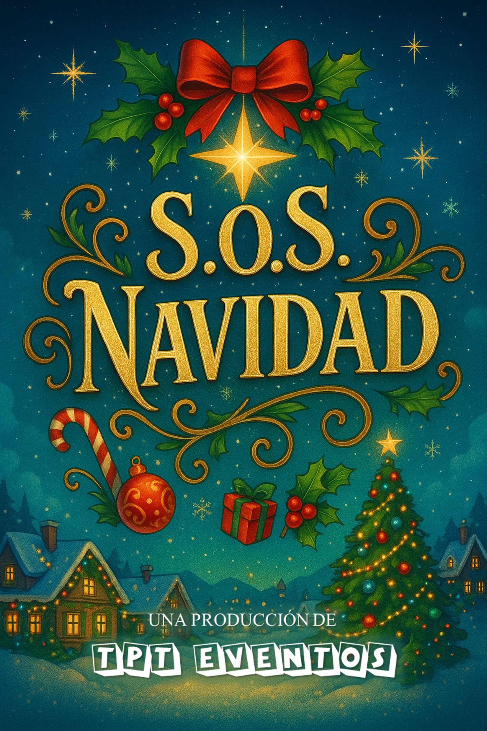 Cartel de S.O.S. Navidad